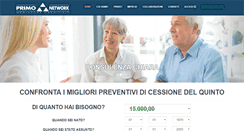 Desktop Screenshot of primonetwork.it