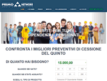 Tablet Screenshot of primonetwork.it